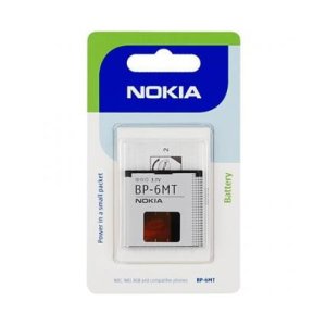 BATTERIA ORIGINALE NOKIA BP-6MT per N82, 6750, MURALl, 6350 1050mAh LI-ION BLISTER SEGUE COMPATIBILITA'..