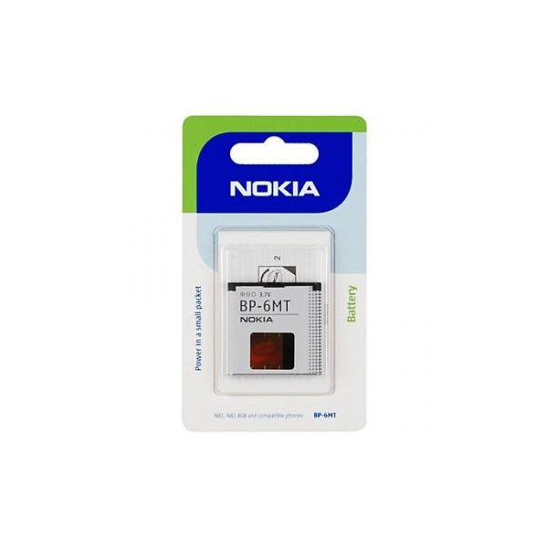 BATTERIA ORIGINALE NOKIA BP-6MT per N82, 6750, MURALl, 6350 1050mAh LI-ION BLISTER SEGUE COMPATIBILITA'..