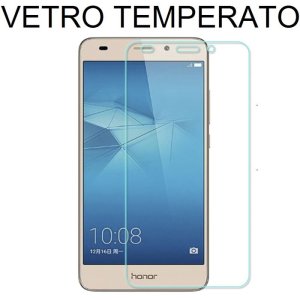 PELLICOLA PROTEGGI DISPLAY VETRO TEMPERATO 0,33mm per HUAWEI GT3, HONOR 5C, HONOR 7 LITE