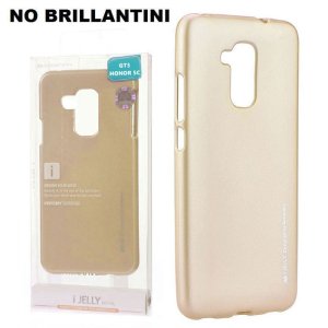 CUSTODIA GEL TPU SILICONE per HUAWEI GT3, HONOR 5C, HONOR 7 LITE ORO ALTA QUALITA' MERCURY I-JELLY BLISTER (NO BRILLANTINI)