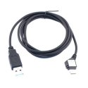 CAVO USB per SAMSUNG Z510, E250, D520, T629, Z560, E900, M300 - CARICA E SINCRONIZZAZIONE COLORE NERO - SEGUE COMPATIBILITA'..