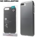 CUSTODIA GEL TPU SILICONE per APPLE IPHONE 7 PLUS, IPHONE 8 PLUS - COLORE GRIGIO ALTA QUALITA' MERCURY I-JELLY (NO BRILLANTINI)