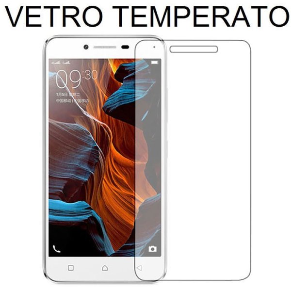 PELLICOLA PROTEGGI DISPLAY VETRO TEMPERATO 0,33mm per LENOVO VIBE K5 (A6020a40), VIBE K5 PLUS (A6020a46)