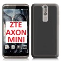 CUSTODIA GEL TPU SILICONE per ZTE AXON MINI COLORE NERO TRASPARENTE