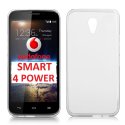 CUSTODIA GEL TPU SILICONE TRASPARENTE per VODAFONE SMART 4 POWER