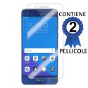 PELLICOLA PROTEGGI DISPLAY per HUAWEI HONOR 8 CONFEZIONE 2 PEZZI