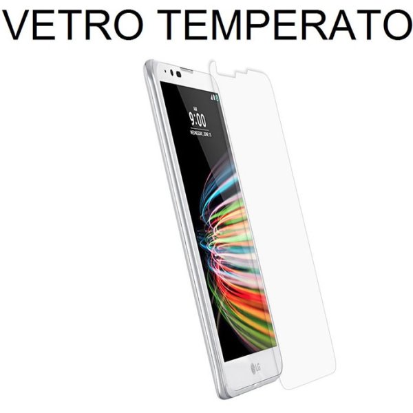 PELLICOLA PROTEGGI DISPLAY VETRO TEMPERATO 0,33mm per LG X MACH