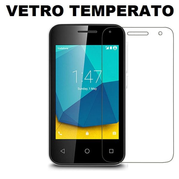 PELLICOLA PROTEGGI DISPLAY VETRO TEMPERATO 0,33mm per VODAFONE SMART FIRST 7, VF200