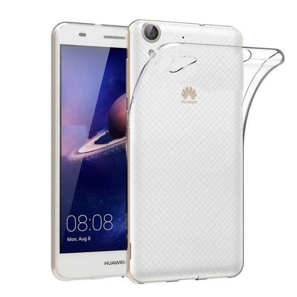 CUSTODIA GEL TPU SILICONE TRASPARENTE per HUAWEI Y6 II, HONOR 5A, HONOR HOLLY 3