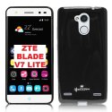 CUSTODIA GEL TPU SILICONE LUCIDA per ZTE BLADE V7 LITE COLORE NERO HALSSEN