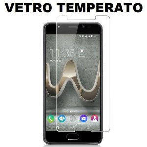 PELLICOLA PROTEGGI DISPLAY VETRO TEMPERATO 0,33mm per WIKO U FEEL PRIME - ATTENZIONE: Non copre la parte arrotondata!