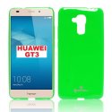 CUSTODIA GEL TPU SILICONE LUCIDA per HUAWEI GT3, HONOR 5C, HONOR 7 LITE COLORE VERDE HALSSEN