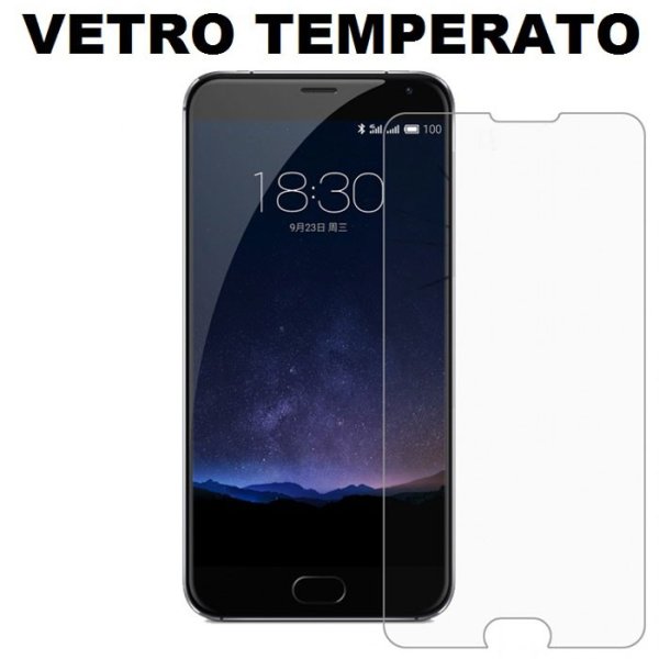 PELLICOLA PROTEGGI DISPLAY VETRO TEMPERATO 0,33mm per MEIZU PRO 5