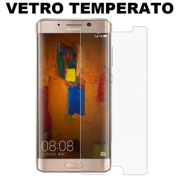 PELLICOLA per HUAWEI MATE 9 PRO, MATE 9 PORSCHE IN VETRO TEMPERATO 0,33mm ATTENZIONE: copre parzialmente la parte frontale!