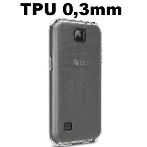 CUSTODIA per LG K3 (K100), LG K3 DUAL SIM (K100DS) IN GEL TPU SILICONE ULTRA SLIM TRASPARENTE 0,3mm