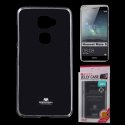 CUSTODIA per HUAWEI MATE S IN GEL TPU SILICONE TRASPARENTE ALTA QUALITA' MERCURY BLISTER