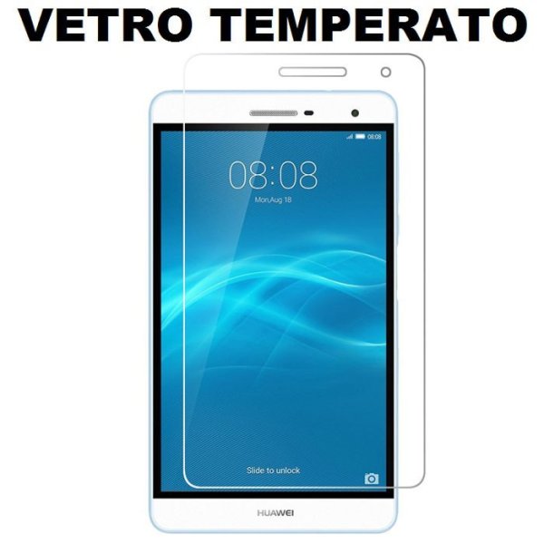 PELLICOLA per HUAWEI MEDIAPAD T2 PRO 7.0 - 7" POLLICI - PROTEGGI DISPLAY VETRO TEMPERATO 0,33mm