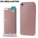 CUSTODIA per APPLE IPHONE SE, IPHONE 5S, IPHONE 5 IN GEL TPU ROSA ORO ALTA QUALITA' MERCURY I-JELLY (NO BRILLANTINI)