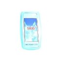 CUSTODIA SILICONE per NOKIA 5800 COLORE AZZURRO