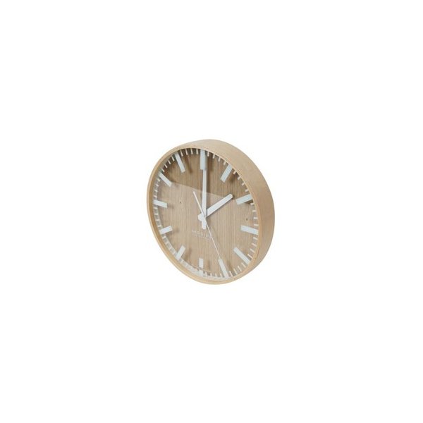 OROLOGIO DA PARETE COLLEZIONE YESTERDAY DIMENSIONI 31.3 x 31.3 x 5 CM COLORE LEGNO OMEGA