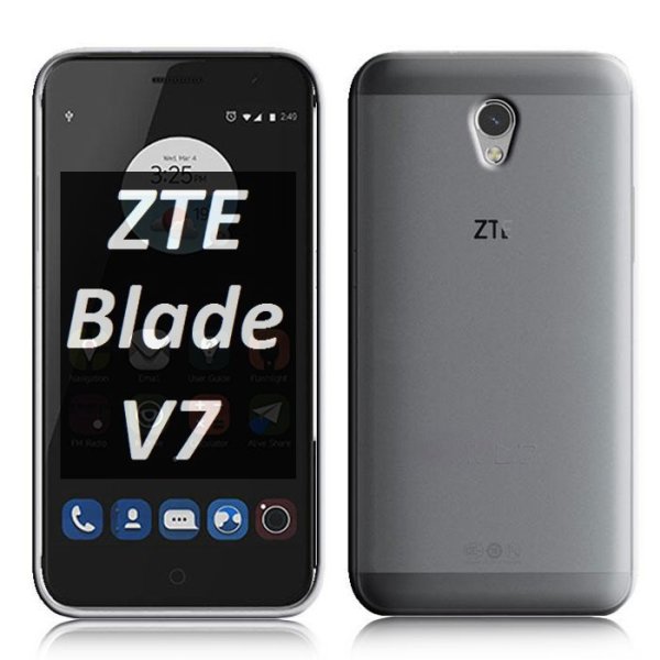 CUSTODIA per ZTE BLADE V7 IN GEL TPU SILICONE TRASPARENTE