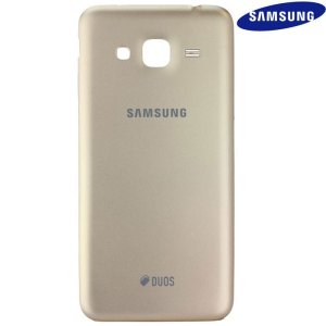 COPRI BATTERIA ORIGINALE per SAMSUNG SM-J320F GALAXY J3 2016 DUOS COLORE ORO BULK