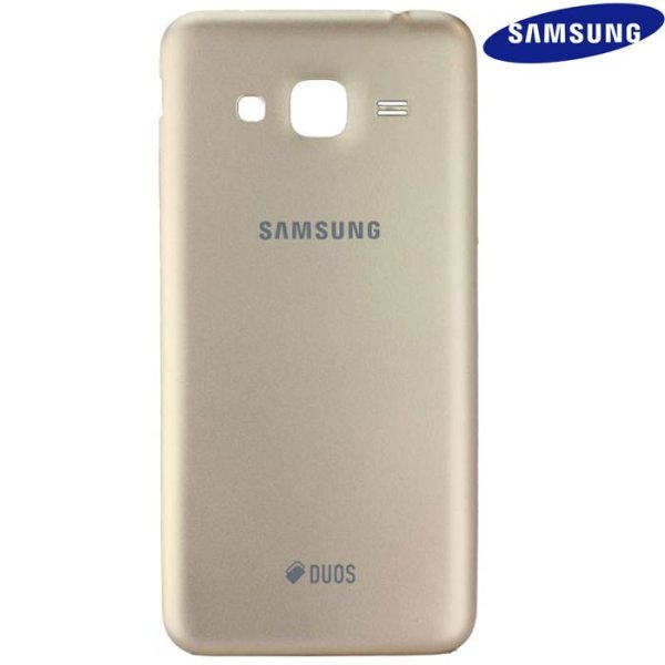 COPRI BATTERIA ORIGINALE per SAMSUNG SM-J320F GALAXY J3 2016 DUOS COLORE ORO BULK