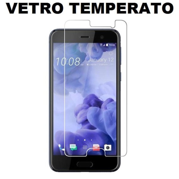 PELLICOLA per HTC U PLAY - PROTEGGI DISPLAY VETRO TEMPERATO 0,33mm