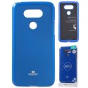 CUSTODIA per LG G6, H870, G6 DUAL SIM H870DS COLORE BLU LUCIDO CON GLITTER ALTA QUALITA' MERCURY BLISTER