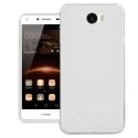 CUSTODIA per HUAWEI Y5 II, Y6 II COMPACT IN GEL TPU SILICONE ULTRA SLIM 0,3mm COLORE BIANCO OPACO