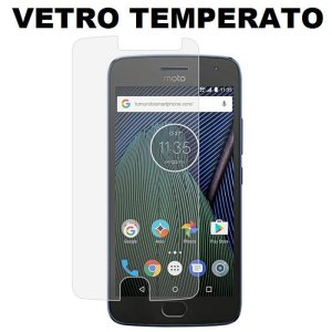 PELLICOLA per LENOVO MOTO G5 PLUS (XT1687), MOTO G5 PLUS DUAL SIM (XT1685) - PROTEGGI DISPLAY VETRO TEMPERATO 0,33mm