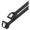 CAVO DATI DI SATA 6 Gb/s 180°-90° LUNGHEZZA 50 cm.,COLORE NERO VULTECH SA7P06-90 BLISTER