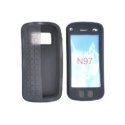 CUSTODIA SILICONE per NOKIA N97 COLORE NERO