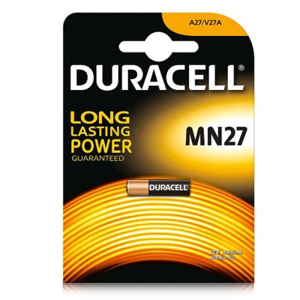 BATTERIE A27 12V MN27 BLISTER 1PZ DURACELL