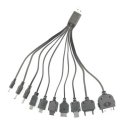 CAVO USB 2.0 MULTI CON 10 CONNETTORI SOLO PER RICARICA