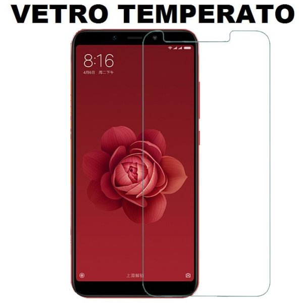 PELLICOLA per XIAOMI MI A2, MI 6X - PROTEGGI DISPLAY IN VETRO TEMPERATO 0,3mm