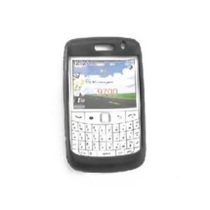 CUSTODIA SILICONE per BLACKBERRY 9700 COLORE NERO