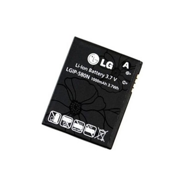 BATTERIA ORIGINALE LG LGIP-580N per GM730 EIGEN, GT500 PUCCINI 1000mAh LI-ION BLISTER SEGUE COMPATIBILITA'..