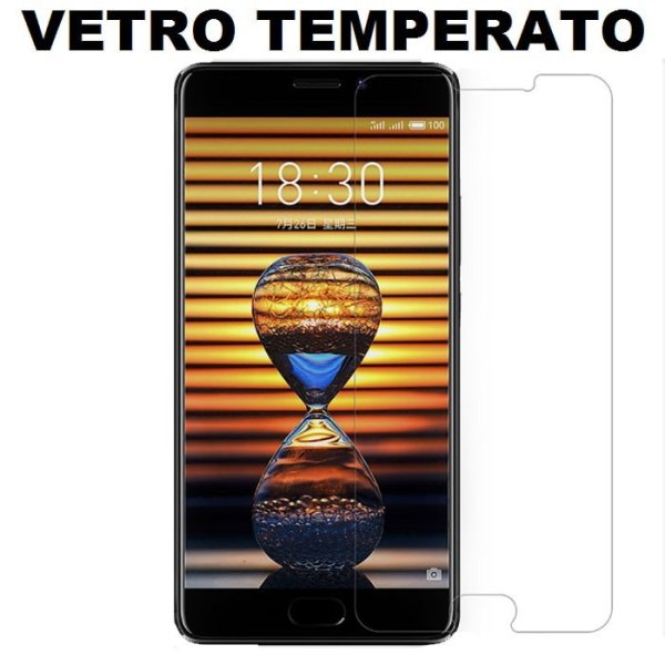 PELLICOLA per MEIZU PRO 7 - PROTEGGI DISPLAY IN VETRO TEMPERATO 0,33mm