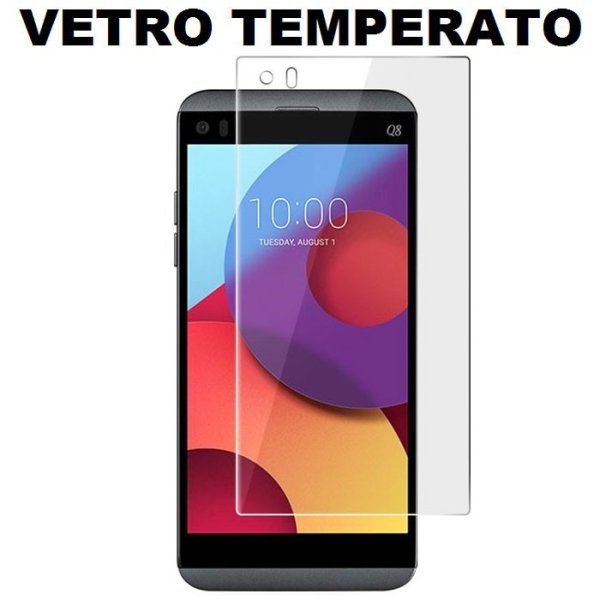 PELLICOLA per LG Q8 (H970) - PROTEGGI DISPLAY IN VETRO TEMPERATO 0,33mm