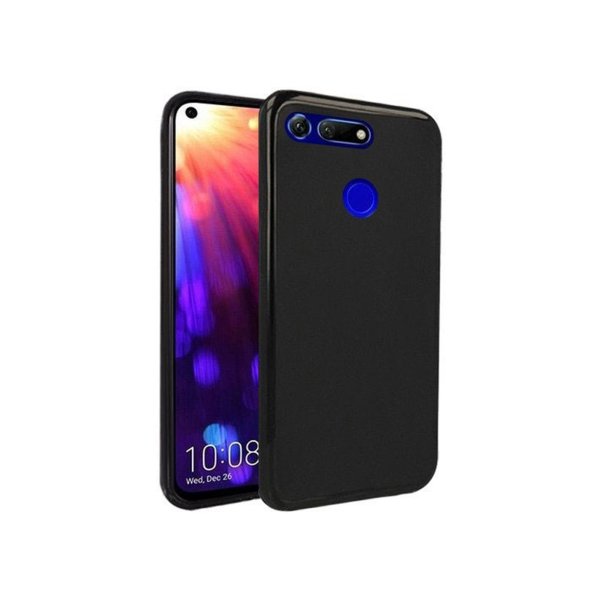 CUSTODIA per HUAWEI HONOR VIEW 20 IN GEL TPU SILICONE COLORE NERO