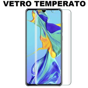 PELLICOLA per HUAWEI P30 - VETRO TEMPERATO 0,33mm - ATTENZIONE: Non copre la parte arrotondata!