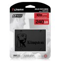 DRIVE A STATO SOLIDO SSD A400 240GB 2,5" CON VELOCITA' DI TRASFERIMENTO FINO A 500MB/s IN LETTURA COLORE NERO KINGSTON BLISTER