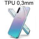 CUSTODIA per SAMSUNG GALAXY NOTE 10+ (SM-N975), NOTE 10+ 5G (SM-N976) IN GEL TPU SILICONE ULTRA SLIM 0,3mm TRASPARENTE