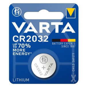 BATTERIA CR2032 BOTTONE LITIO BLISTER 1PZ VARTA