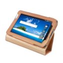 CUSTODIA VERTICALE PELLE SAMSUNG GALAXY TAB P1000 COLORE BRONZO