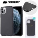 CUSTODIA per APPLE IPHONE 11 PRO MAX (6.5") IN GEL TPU SILICONE COLORE NERO ALTA QUALITA' MERCURY STYLE LUX BLISTER