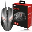 MOUSE OTTICO GAMING USB 2.0 TRUST 21512 CON RISOLUZIONE REGOLABILE DA 800 A 2000dpi, ILLUMINAZIONE A LED E 6 TASTI NERO BLISTER