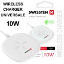 TRAVEL CASA WIRELESS 10W 22055501 SWISSTEN COMPATIBILE CON TUTTI I DISPOSITIVI DOTATI DI TECNOLOGIA QI CON INDICATORE LED BIANCO