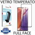 PELLICOLA per SAMSUNG GALAXY NOTE 20 (LTE/5G) VETRO TEMPERATO FULL FACE 9H 0,33mm CON CORNICE NERA MYSCREEN - ATTENZIONE..